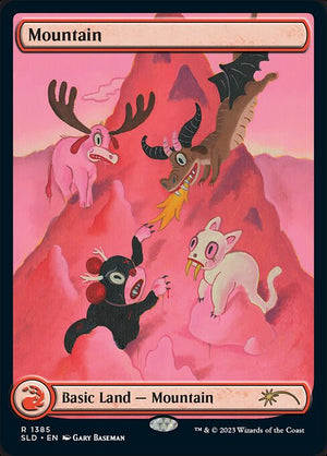 Mountain (1385) [Secret Lair Drop] [Full Art]