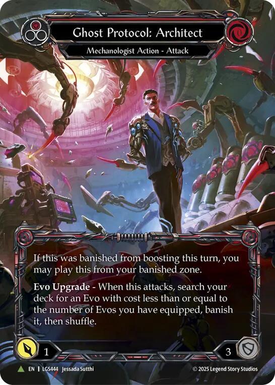Ghost Protocol: Architect - LGS444 [Flesh and Blood Promo Cards]