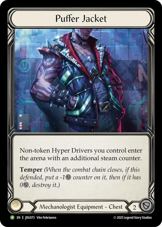 Puffer Jacket - JDG073 [Flesh and Blood Promo Cards]