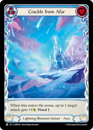 Crackle From Afar (Extended Art) (OMN036) [Omens of the Third Age]