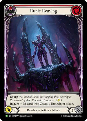 Runic Reaving - FAB477 [Flesh and Blood Promo Cards]