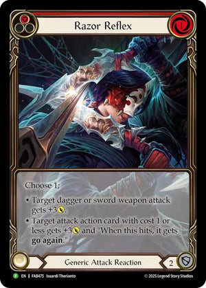 Razor Reflex (Red) - FAB475 [Flesh and Blood Promo Cards]