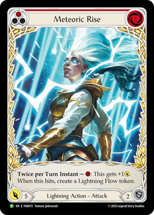 Meteoric Rise - FAB472 [Flesh and Blood Promo Cards]