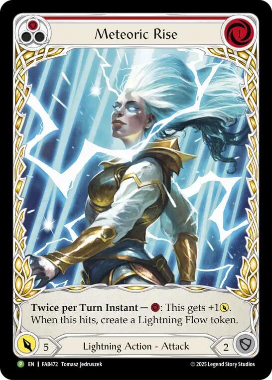 Meteoric Rise - FAB472 [Flesh and Blood Promo Cards]