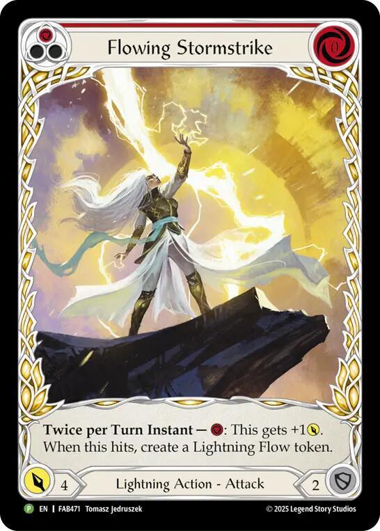 Flowing Stormstrike - FAB471 [Flesh and Blood Promo Cards]