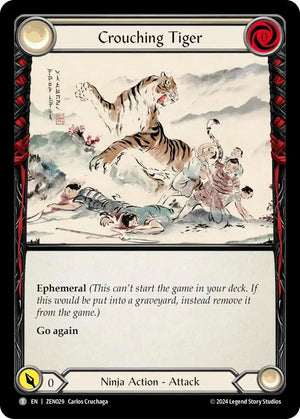Crouching Tiger (ZENO29) [Blitz Deck Part the Mistveil Zen]