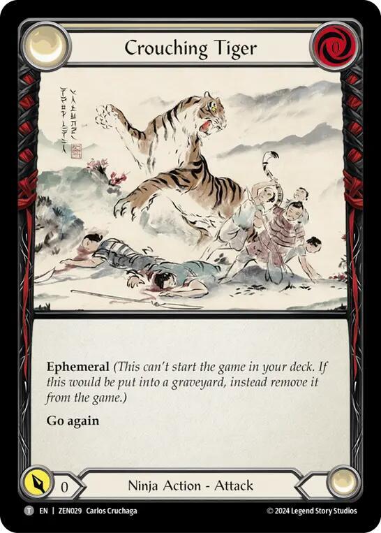 Crouching Tiger (ZENO29) [Blitz Deck Part the Mistveil Zen]