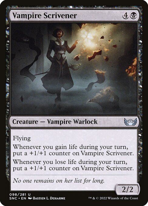 Vampire Scrivener (98) [Streets of New Capenna]