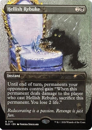 Hellish Rebuke (7171) [Secret Lair Drop]