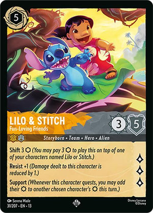 Lilo & Stitch - Fun-Loving Friends (31/204) [Attack of the Vine!]