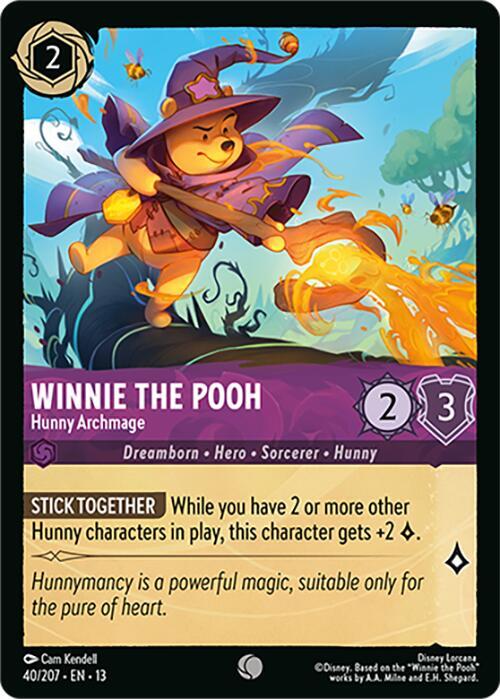 Winnie the Pooh - Hunny Archmage (40/204) [Attack of the Vine!]