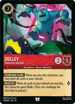 Sulley - Protective Monster (128/204) [Attack of the Vine!]