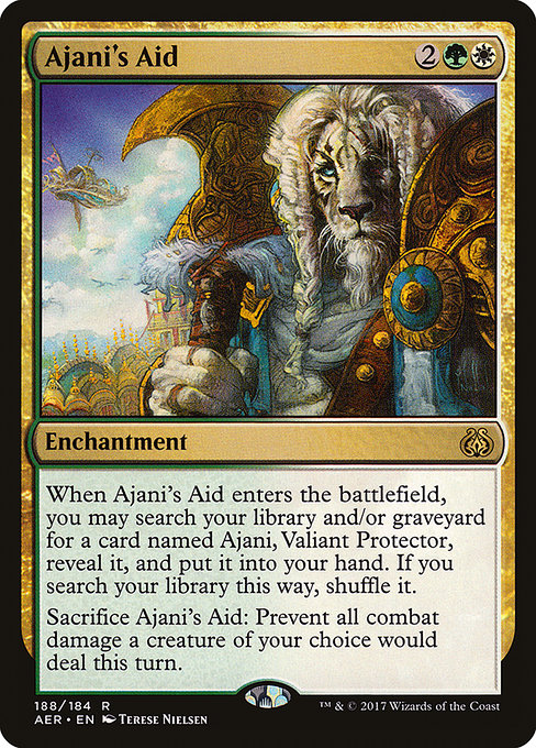 Ajani's Aid (188) [Aether Revolt]