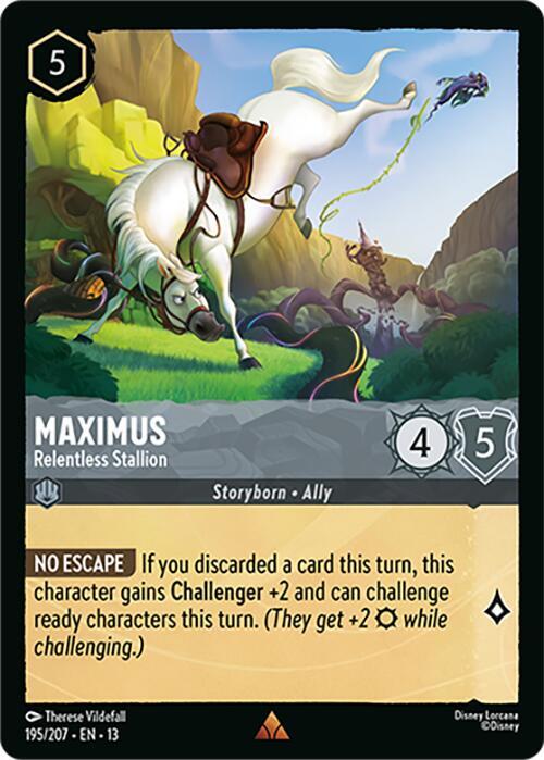 Maximus - Relentless Stallion (195/204) [Attack of the Vine!]