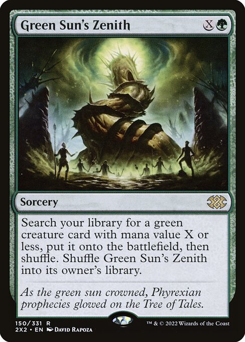 Green Sun's Zenith (150) [Double Masters 2022]