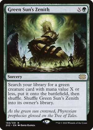 Green Sun's Zenith (150) [Double Masters 2022]