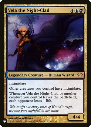 Vela the Night-Clad (PC2-107) [The List]