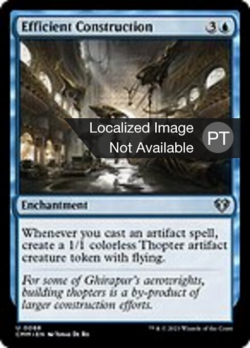 Efficient Construction (88) [Commander Masters]