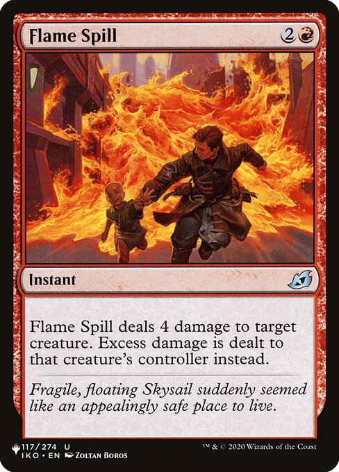 Flame Spill (IKO-117) [The List]