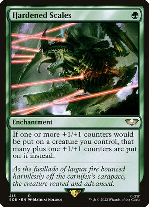Hardened Scales (215) [Warhammer 40,000 Commander]