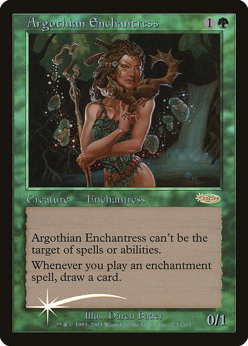 Argothian Enchantress (2) [Judge Gift Cards 2003]