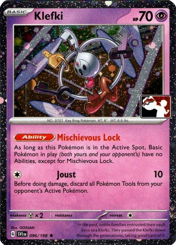 Klefki - 096/198 (Cosmos Holo) [Prize Pack Series Cards]
