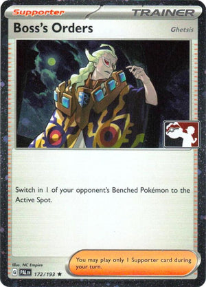 Boss's Orders [Ghetsis] - 172/193 (Cosmos Holo) [Prize Pack Series Cards]