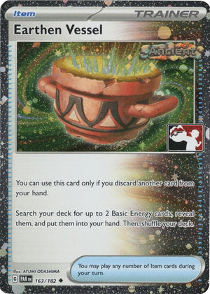Earthen Vessel - 163/182 (Cosmos Holo) [Prize Pack Series Cards]