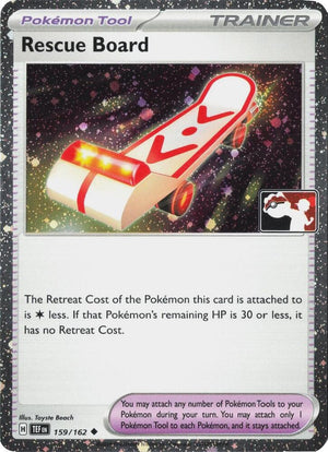 Rescue Board - 159/162 (Cosmos Holo) [Prize Pack Series Cards]