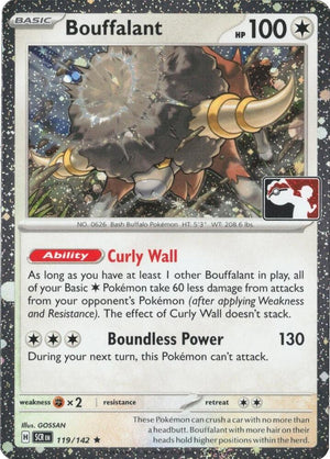 Bouffalant - 119/142 (Cosmos Holo) [Prize Pack Series Cards]