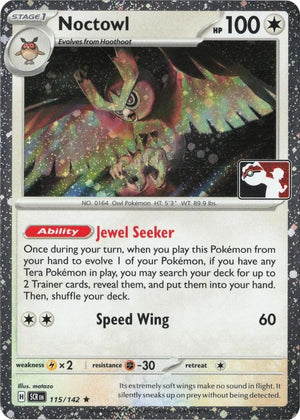 Noctowl - 115/142 (Cosmos Holo) [Prize Pack Series Cards]