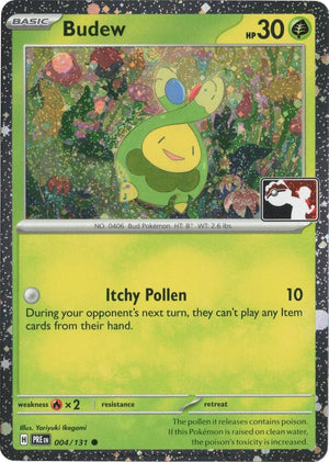 Budew - 004/131 (Cosmos Holo) [Prize Pack Series Cards]