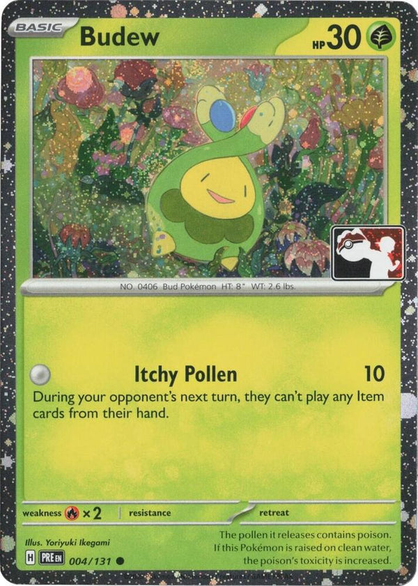 Budew - 004/131 (Cosmos Holo) [Prize Pack Series Cards]