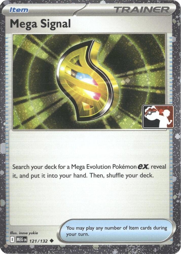 Mega Signal - 121/132 (Cosmos Holo) [Prize Pack Series Cards]