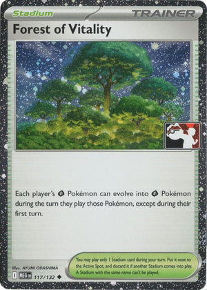 Forest of Vitality - 117/132 (Cosmos Holo) [Prize Pack Series Cards]
