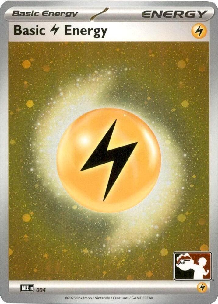 Basic Lightning Energy - MEE 004 (Cosmos Holo) [Prize Pack Series Cards]