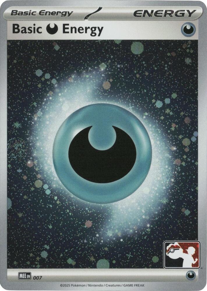 Basic Darkness Energy - MEE 007 (Cosmos Holo) [Prize Pack Series Cards]