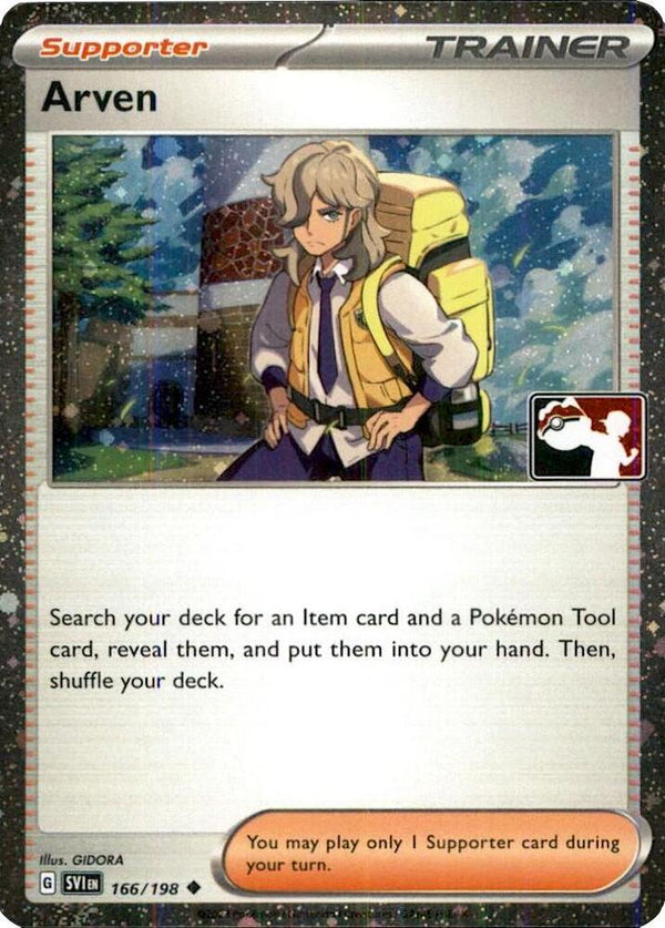 Arven - 166/198 (Cosmos Holo) [Prize Pack Series Cards]