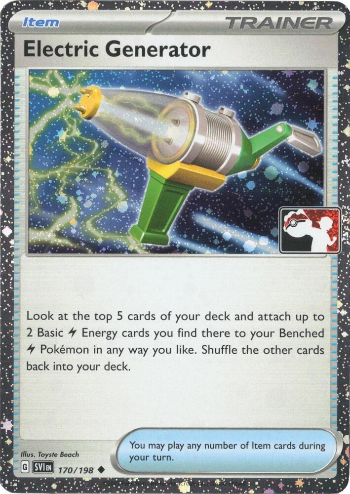 Electric Generator - 170/198 (Cosmos Holo) [Prize Pack Series Cards]