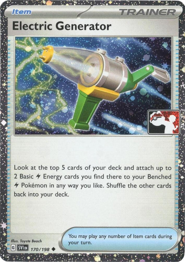 Electric Generator - 170/198 (Cosmos Holo) [Prize Pack Series Cards]