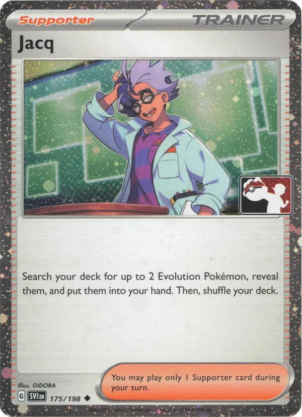 Jacq - 175/198 (Cosmos Holo) [Prize Pack Series Cards]