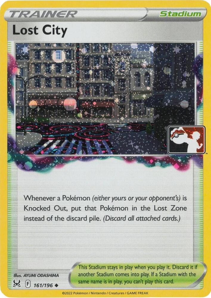 Lost City - 161/196 (Cosmos Holo) [Prize Pack Series Cards]