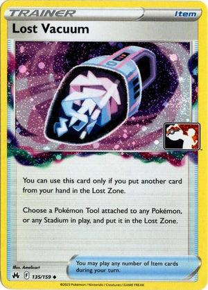 Lost Vacuum - 135/159 (Cosmos Holo) [Prize Pack Series Cards]