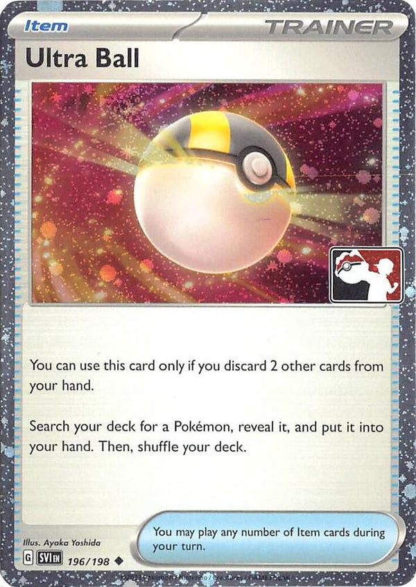 Ultra Ball - 196/198 (Cosmos Holo) [Prize Pack Series Cards]