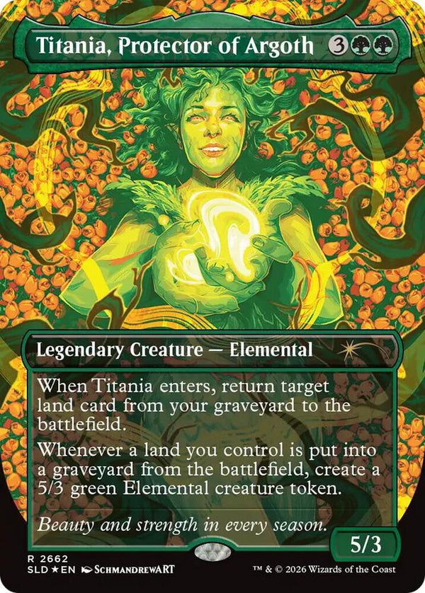 Titania, Protector of Argoth (2662) [Secret Lair Drop]