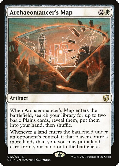 Archaeomancer's Map (12) [Commander 2021]