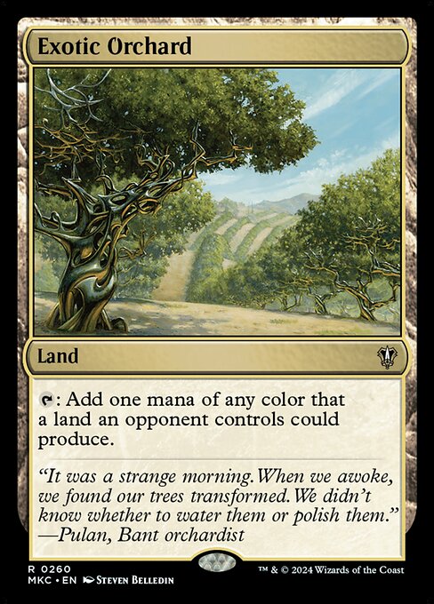 Exotic Orchard (260) [Murders at Karlov Manor Commander]