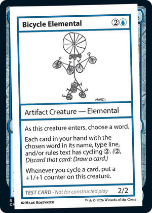 Bicycle Elemental [Mystery Booster: Convention Edition Exclusives]
