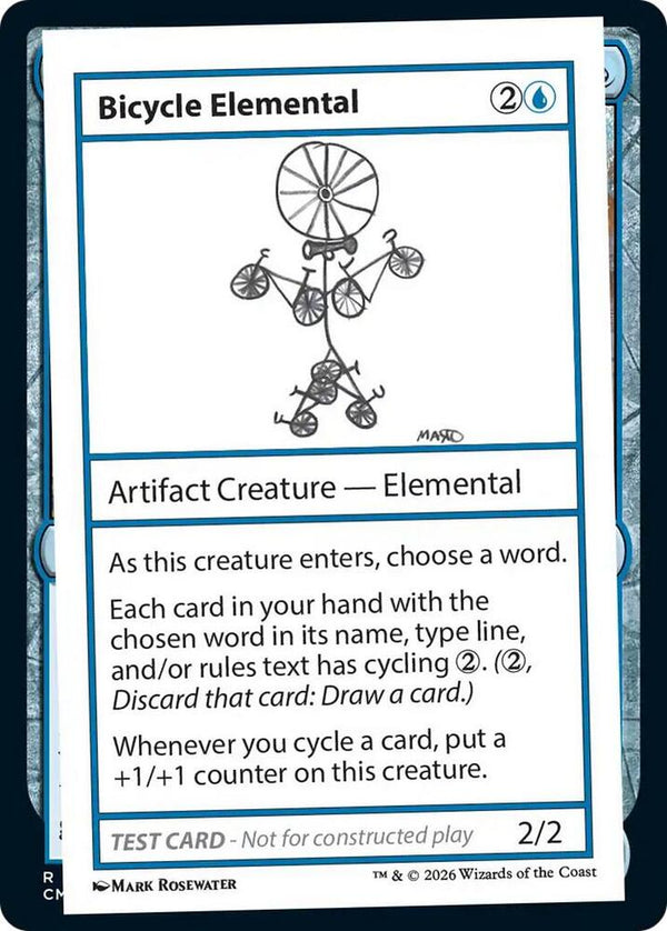 Bicycle Elemental [Mystery Booster: Convention Edition Exclusives]