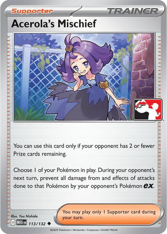 Acerola's Mischief - 113/132 [Prize Pack Series Cards]